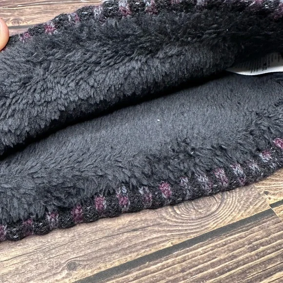 Lululemon Textured Fleece Lined Knit Ear Warmer NWT ONE SIZE (C8DH/BLK) - Picture 8 of 9